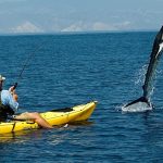 A Fishing Kayak with sit on