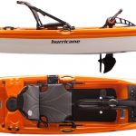 Orange Lightweight Fishing Kayak