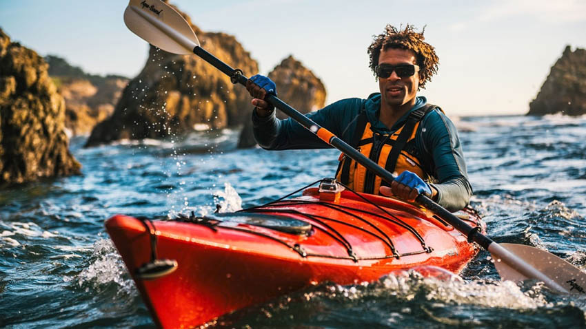 Choose the right weather for kayaking